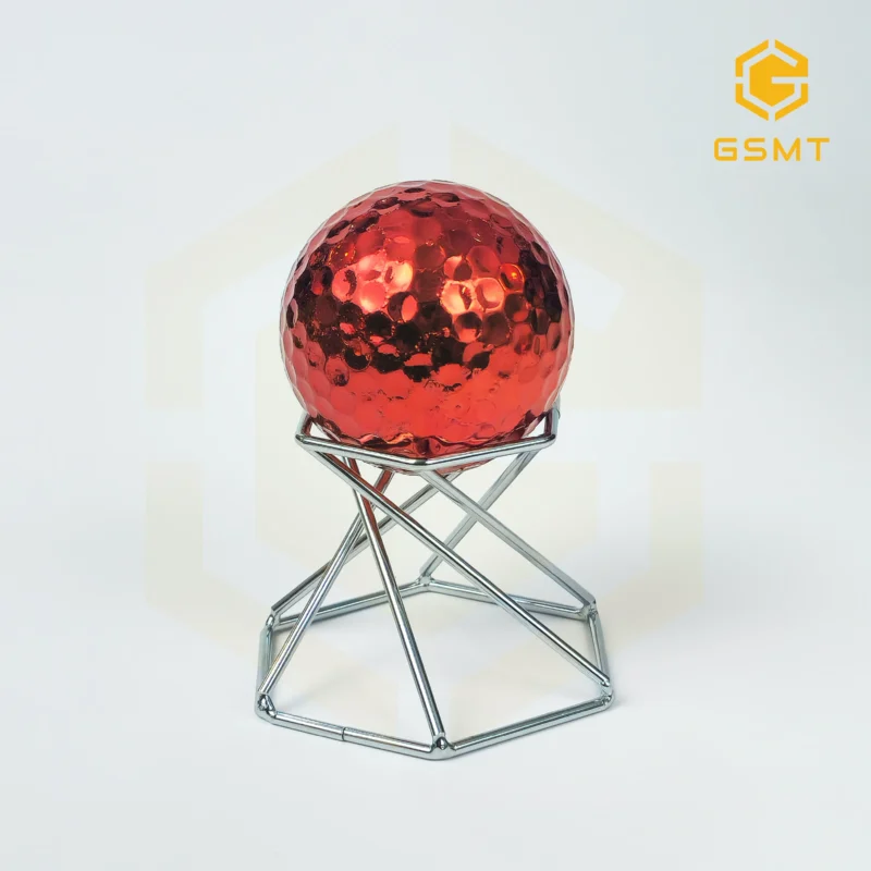 Điểm nổi bật của Banh Golf màu đỏ xi mạ