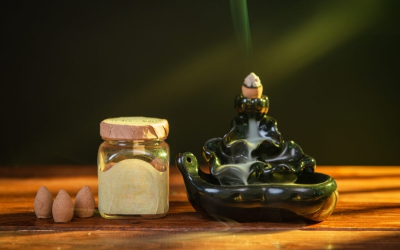 Ứng dụng của Thác Khói Phong Thủy mạ vàng