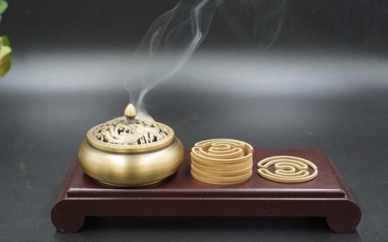 Ứng dụng của Lư Đồng Mạ Vàng