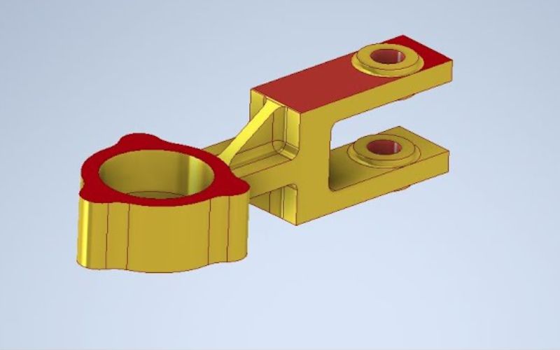 Chi tiết dạng càng là loại chi tiết cơ khí có cấu tạo đặc biệt