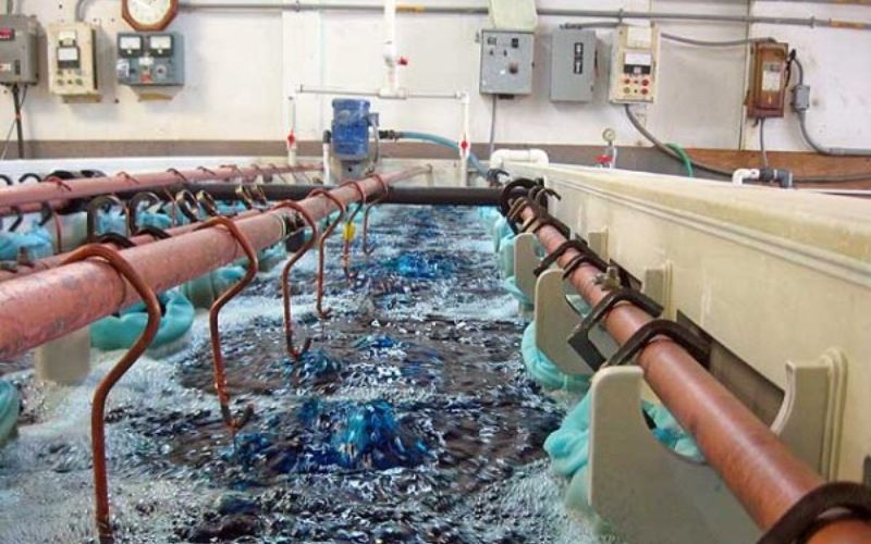 Công nghệ mạ điện là toàn bộ hệ thống từ thiết bị