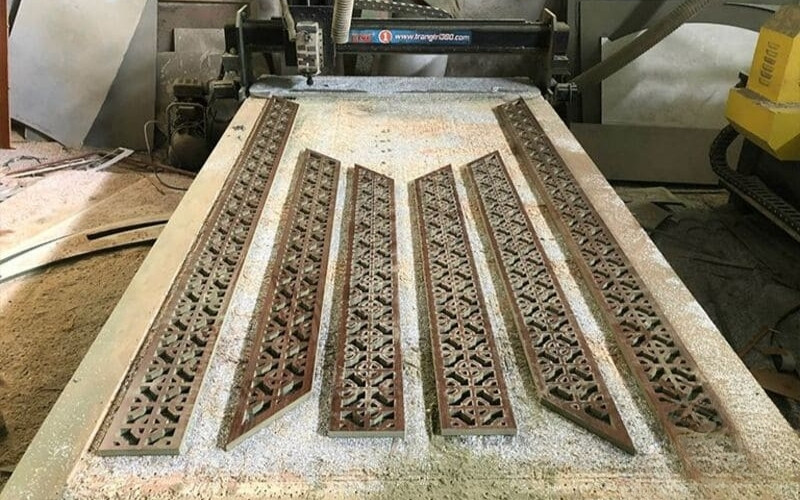 Ứng dụng sau khi gia công cắt chi tiết ván MDF