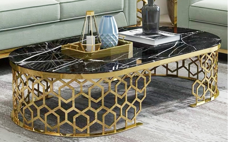 Những ưu điểm của chân bàn mạ vàng