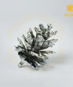 Trái thông mạ bạc