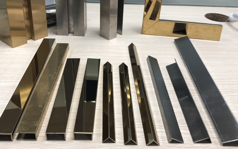 Phân loại các loại nẹp inox vách kính phổ biến